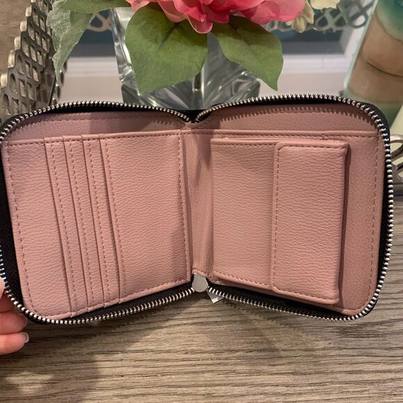 Zip-Around Faux Leather Wallet - Picture 1 of 4